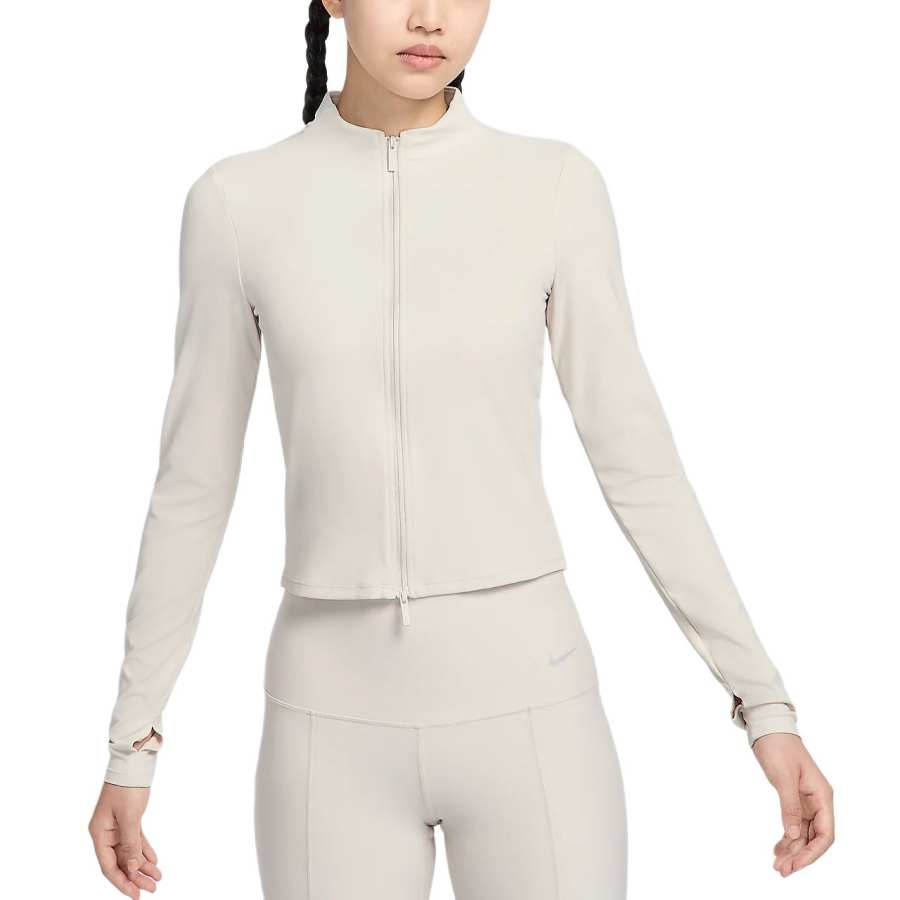 Nike Nike ZenvyDri Fit Jackets & Coats Women's Light Earth Umber/White