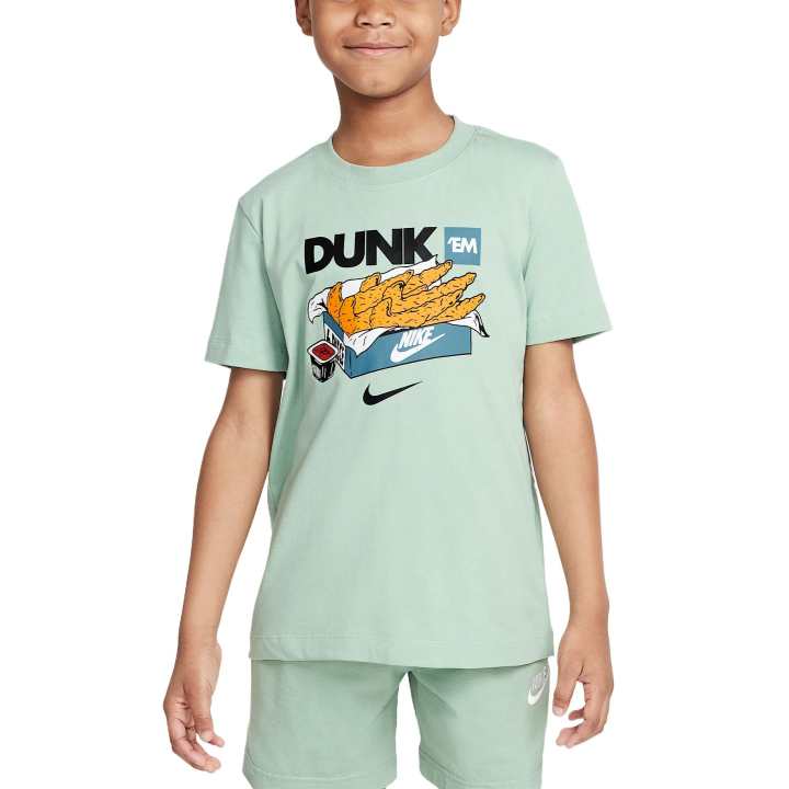 Nike Nike Sportswear T Shirt Steam Green Kids'