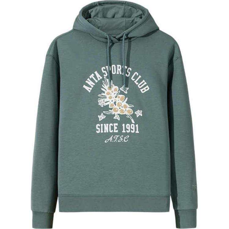 Anta Life Collection Sweatshirt Women's Rain Tree Green