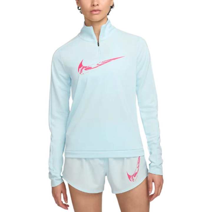 Nike Nike Dri FitSwoosh Sweatshirt Women's Glacier Blue