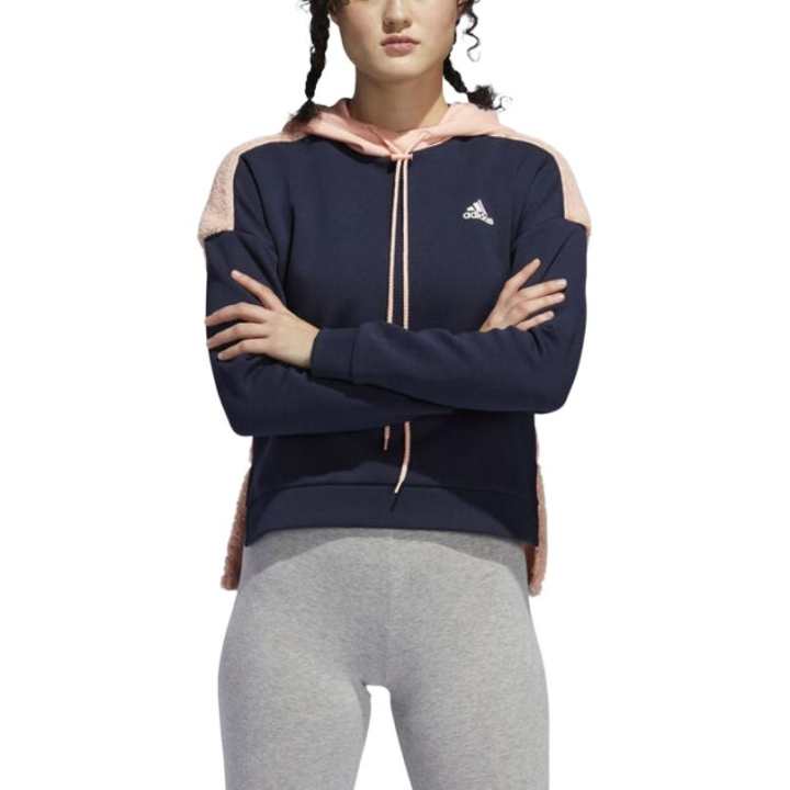 Adidas Adidas Sweatshirt Women's Navy Blue Pink