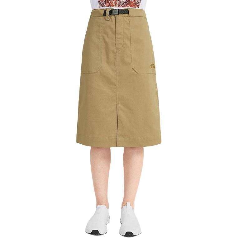 THE NORTH FACE Casual Long Skirt Women's Khaki
