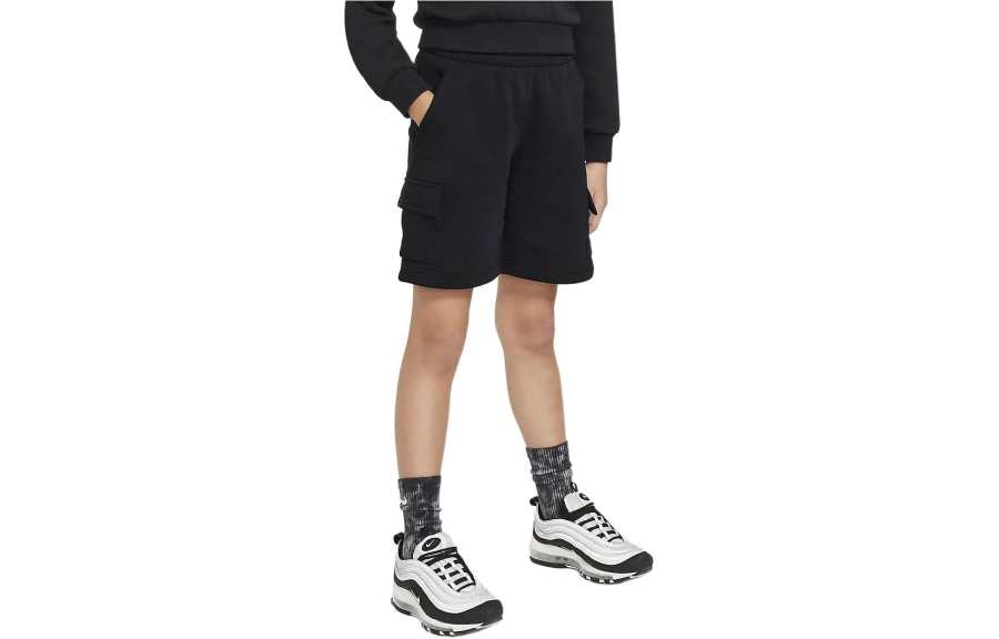 Nike Nike Kids' Apparel Sportswear Club Fleece Cargo Shorts Kids' Black