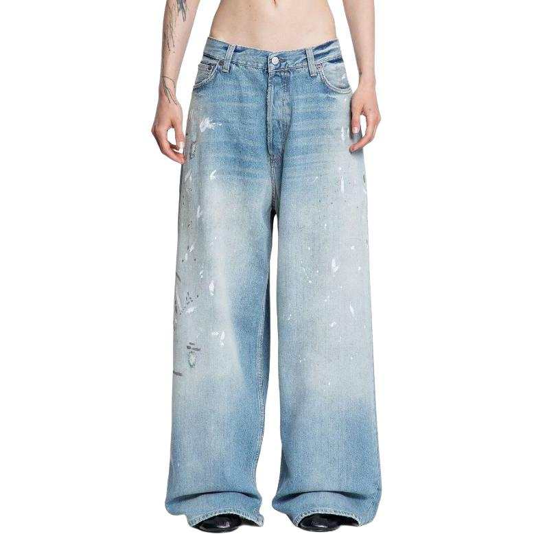 Acne Studios Acne Studios Distressed Straight-Leg Jeans