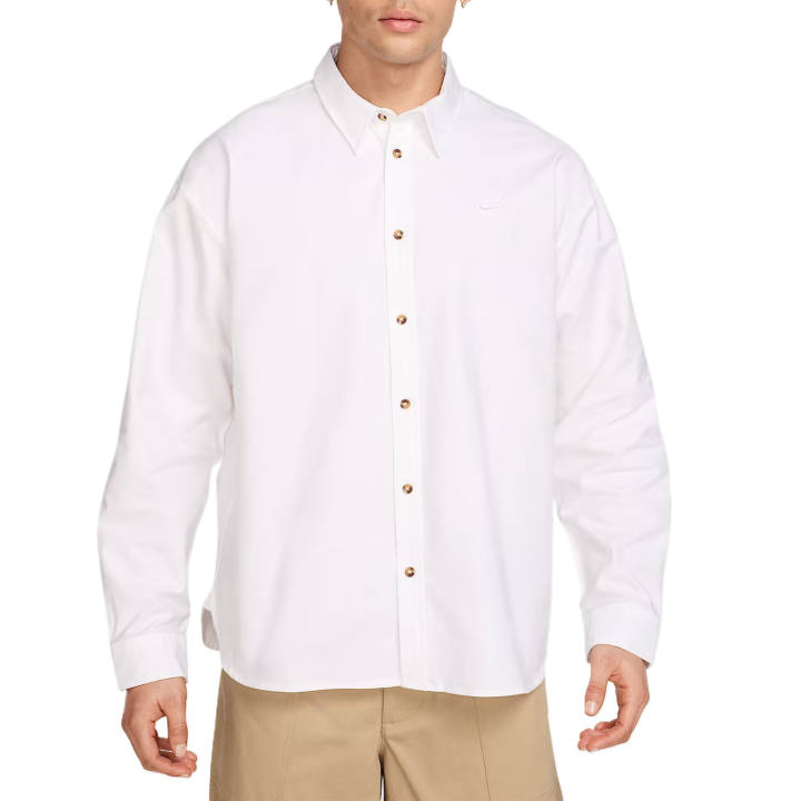Nike Nike Club Shirts Men's White Lapel Moderate