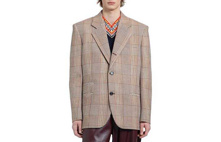 Bottega Veneta SS24 Business Suit Coat Men's Beige