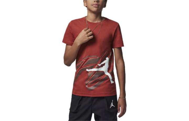 Jordan Jordan Kids T Shirts Crew Neck Moderate