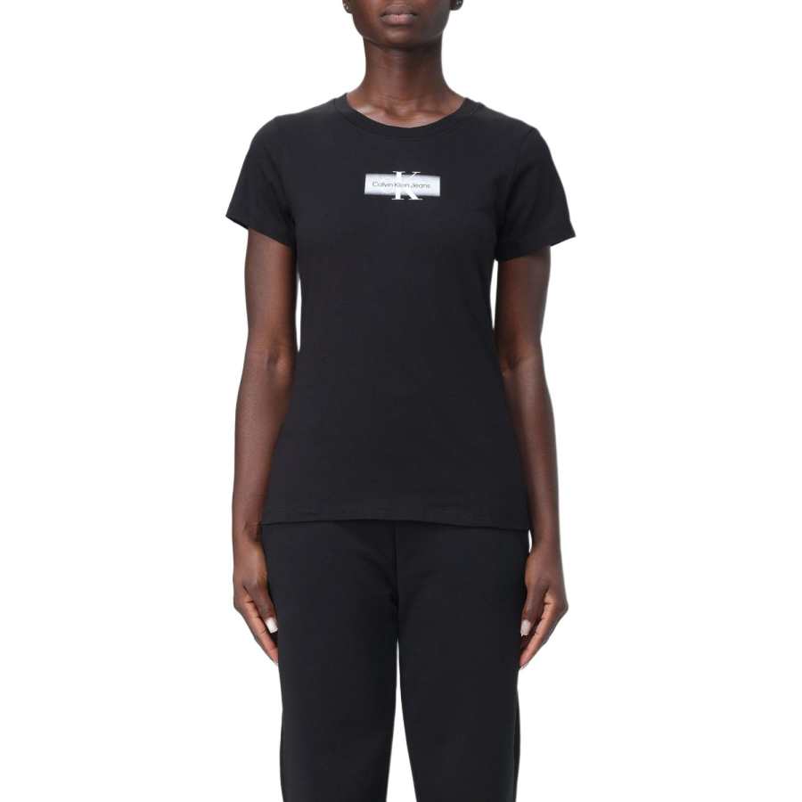 CALVIN KLEIN T Shirt Women's Black