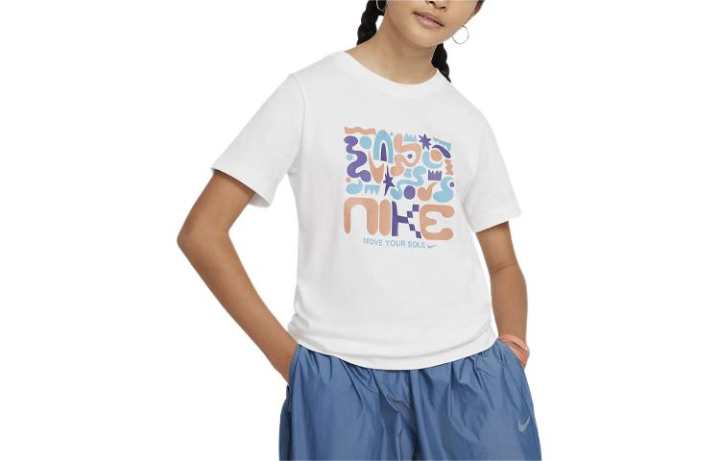 Nike Nike Sportswear T Shirt Kids' White