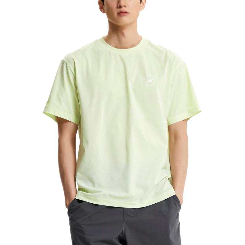 New Balance New Balance UNI FROZENSEMI Over FIT T Shirt Unisex Light Green
