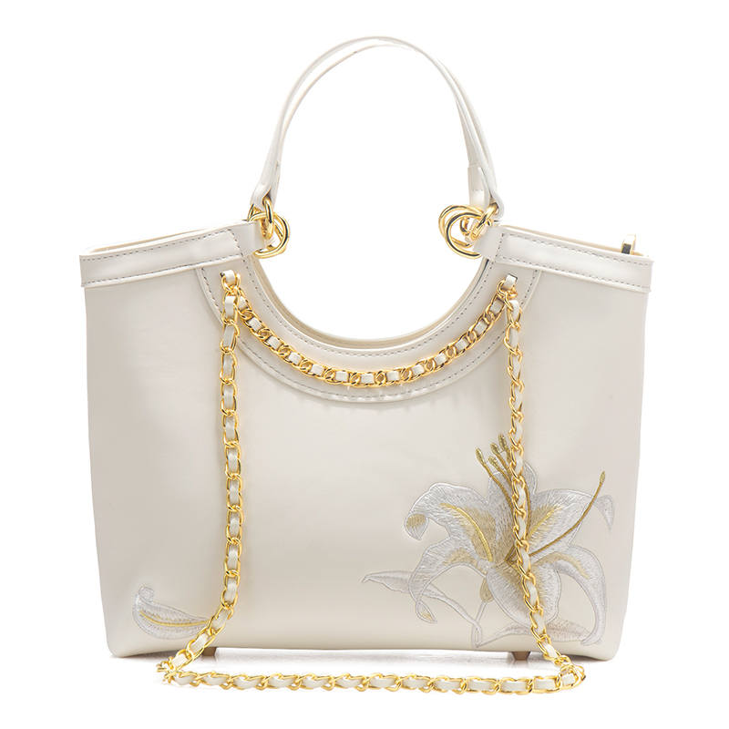 LAORENTOU Synthetic Leather Handbag Regular Women's Multicolor