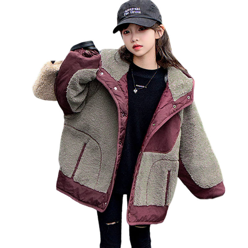 Lanza Lanza Grade School Padded Jackets Hooded Thickened