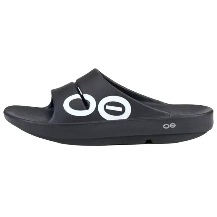 OOFOS Slide Slippers Unisex Black