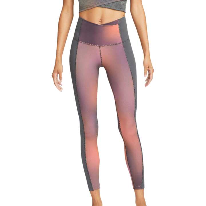 Nike Nike Dri FitSwoosh Yoga Pants Women's Gray