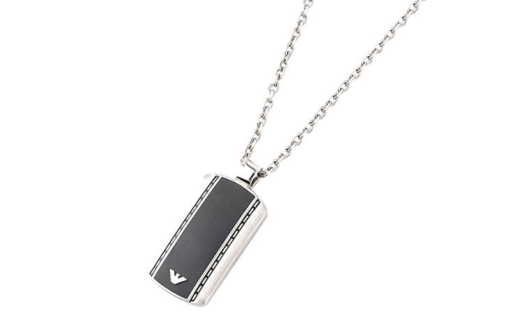 EMPORIO ARMANI Stainless Steel Necklaces Men's