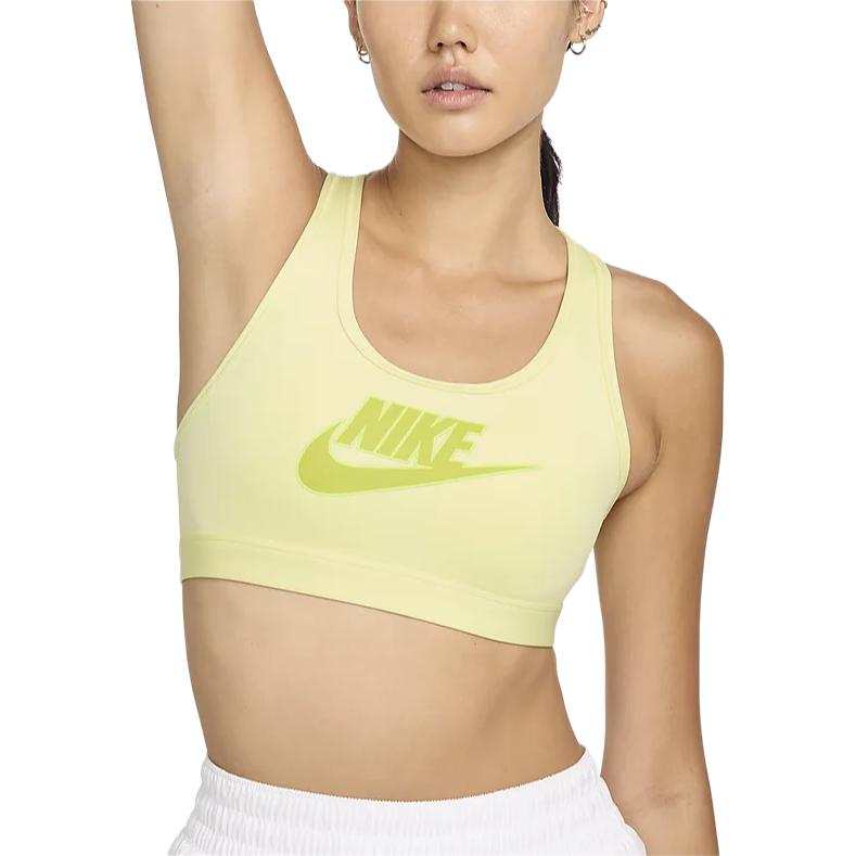 Nike Nike Swoosh Padded Logo Sports Bra Sports Underwear Women's Neon Pink