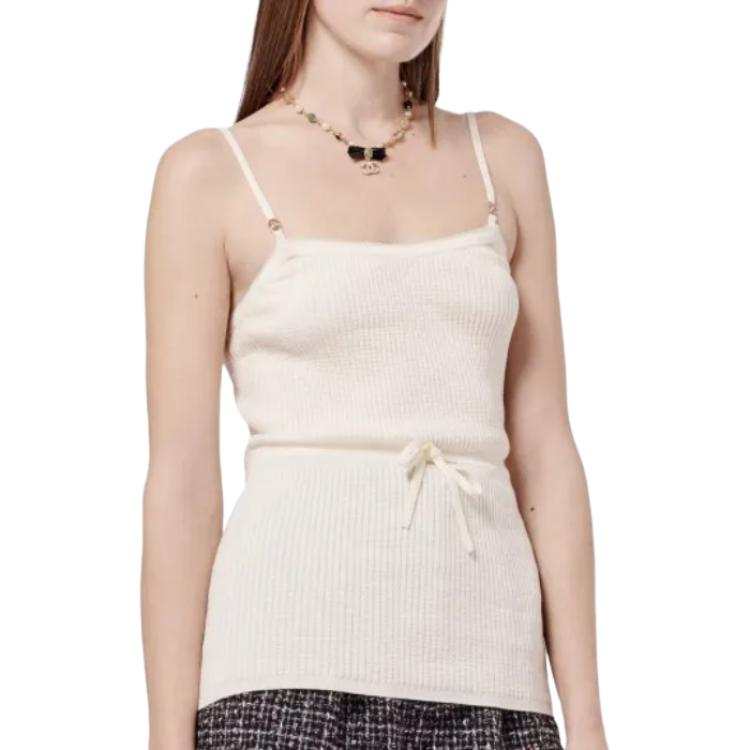 CHANEL Camisoles Women's Ivory Moderate Other