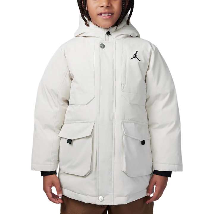 Jordan Jordan Padded Jacket Legend Light Umber Children Aged 3 7 Years Old