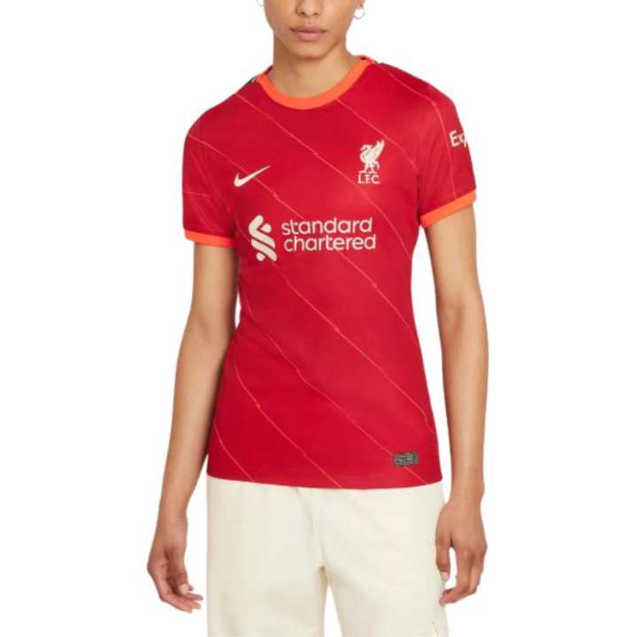 Nike Nike T Shirts Women's Red Crew Neck