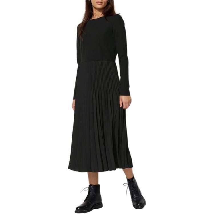UNIQLO Long Sleeved Dress Women's Black