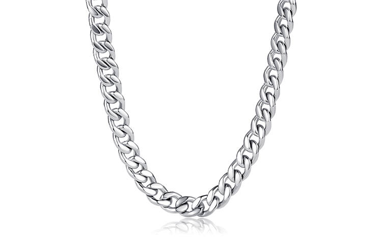 CHOW TAI SENG 925 Sterling Silver Necklaces Men's