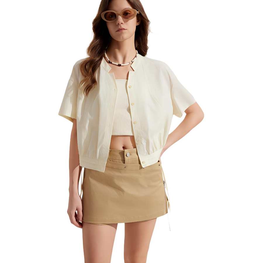 ELLE Shirt Women's Light Yellow