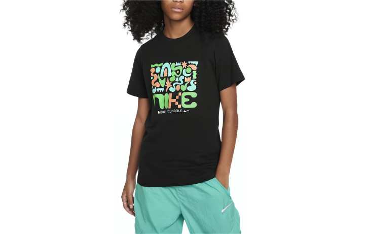 Nike Nike Sportswear T Shirt Black Kids'