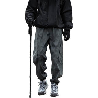 RAP PANDA Cargo Pants Unisex Thin Cuffed Pants