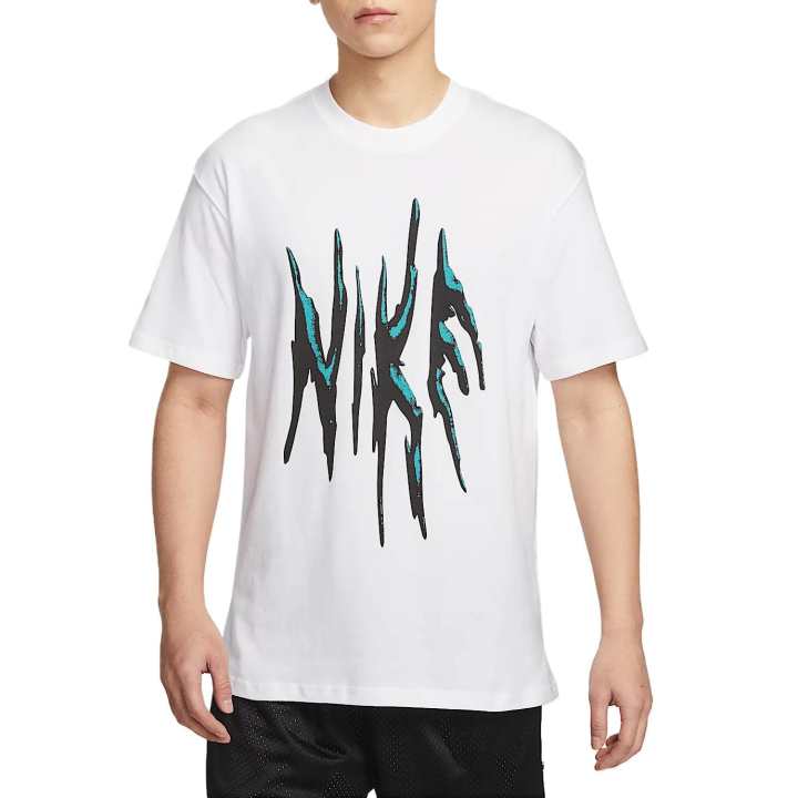 Nike Nike Max90 T Shirts Men's White Crew Neck Moderate Straight Fit