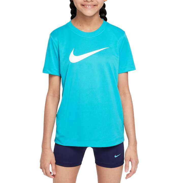 Nike Nike Dri FitDry T Shirt Blue Kids'
