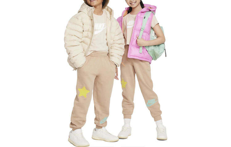 Nike Nike Sportswear Club Fleece Knitted Sweatpants Kids' Khaki