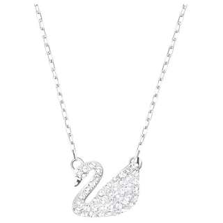 Swarovski Swan Necklaces Women's Silver