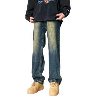 COMOWA Jeans Unisex Moderate Straight Fit Pants