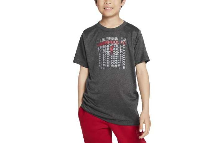 Nike Nike T Shirt Liverpool FC Dark Gray Kids'