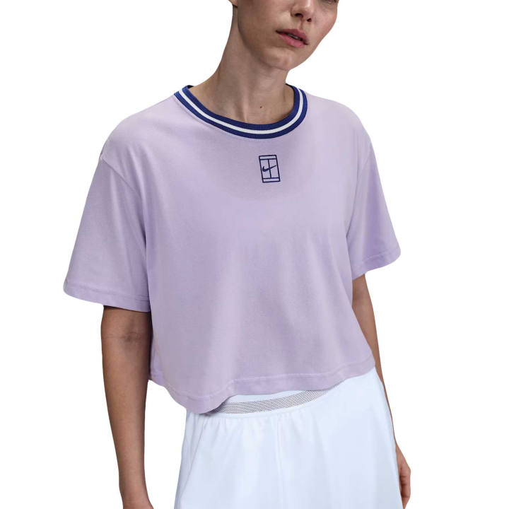 Nike Nike HeritageDri Fit Drop Shoulder Sleeve T Shirt Women's