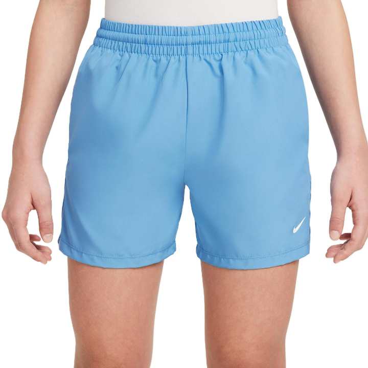 Nike Nike Dri Fitwoven Shorts Kids' Blue Transcend/White