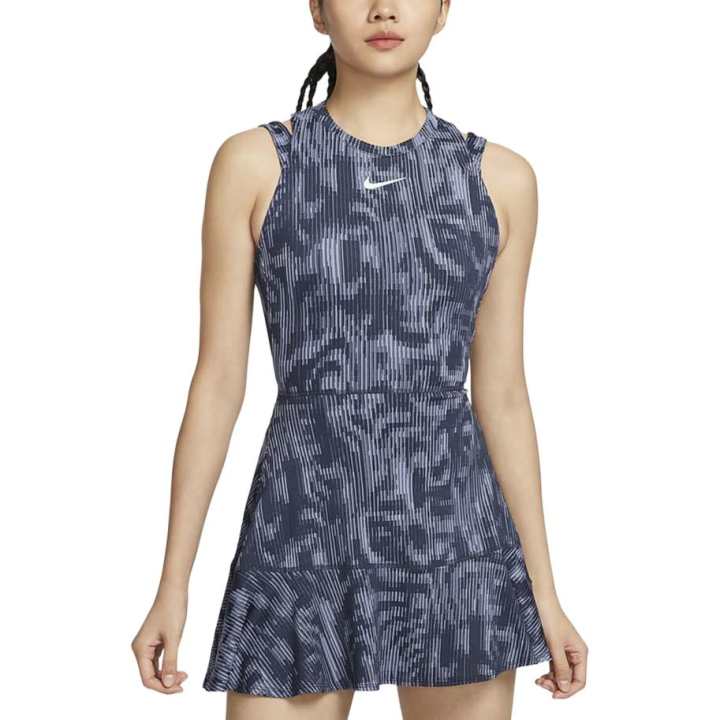 Nike Nike Dri Fit Court Slam Sleeveless Dress Women's Lightning Blue