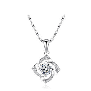 SEVEN COOK 999 Fine Silver Necklaces Women's Silver