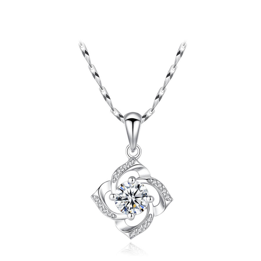 SEVEN COOK 999 Fine Silver Necklaces Women's Silver