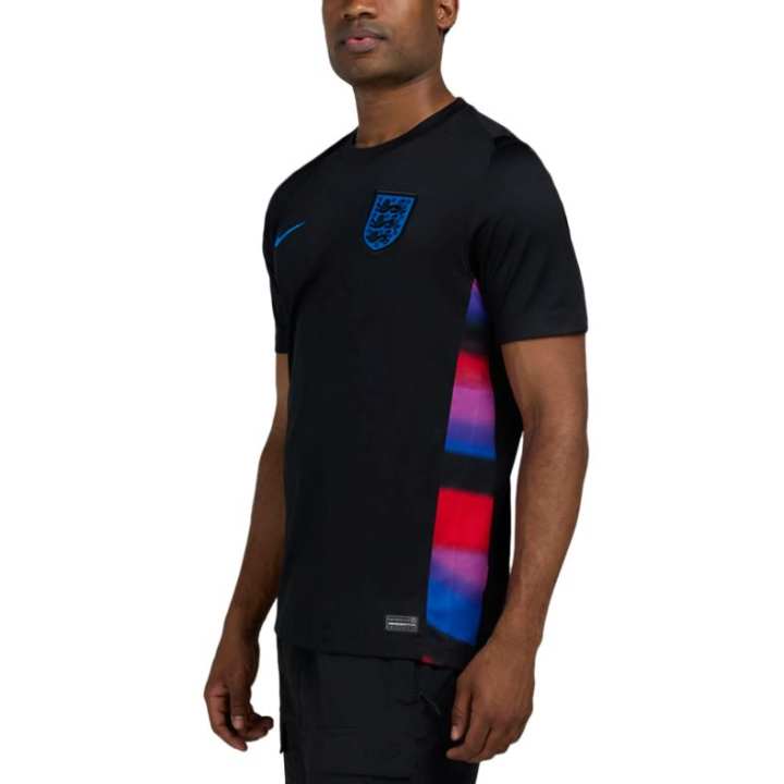 Nike Nike England National Team Soccer Jersey Men's Black/Light Blue