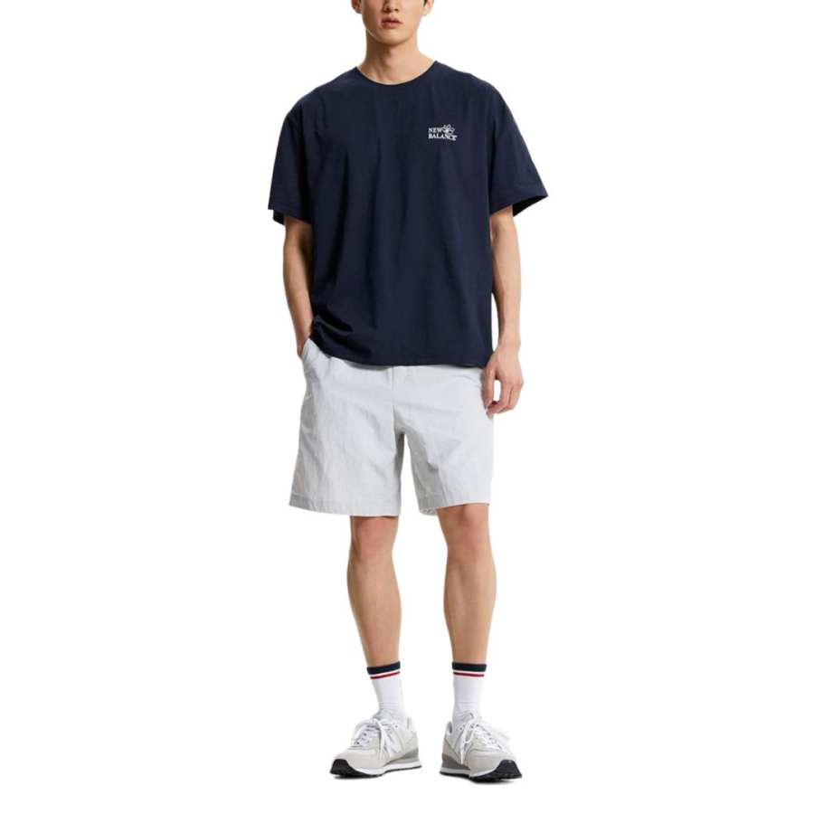 New Balance New Balance SEMI Over FITUNI FROZEN T Shirt Unisex 59 Marine