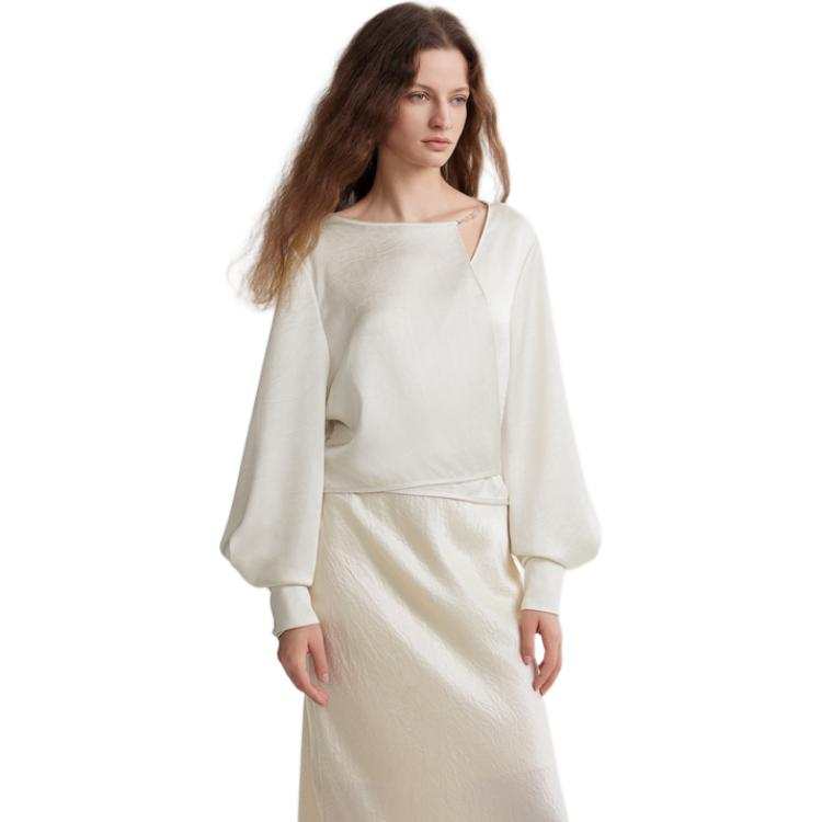 ELLE Shirt Women's Beige Yellow