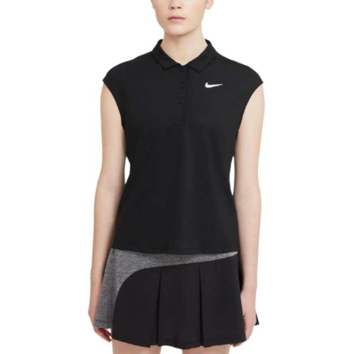 Nike Nike Polo Shirts Women's Black Moderate