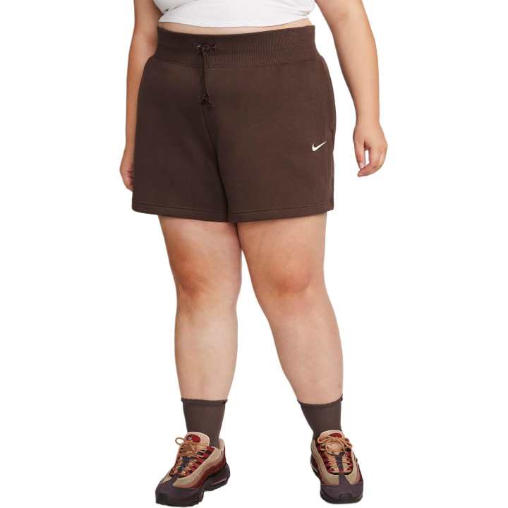 Nike Nike Sportswear Phoenix Fleece Sports Shorts Women's Brown
