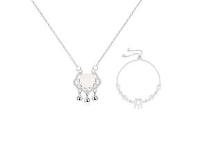 JUICY GRAPE Zircon Necklaces Women's