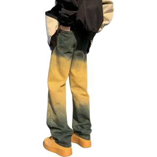COMOWA Jeans Unisex Moderate Straight Fit Pants