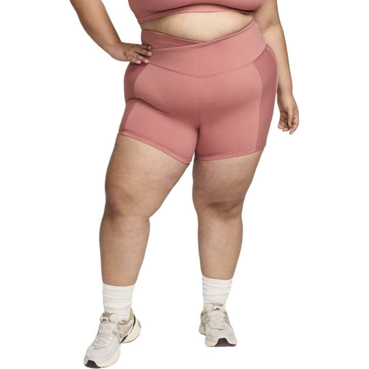 Nike Nike One Wrap Women's High-Waisted 5' Biker Shorts Plus Size