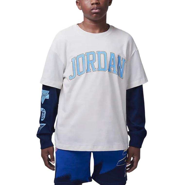 Jordan Jordan T Shirt Sail White Teenagers