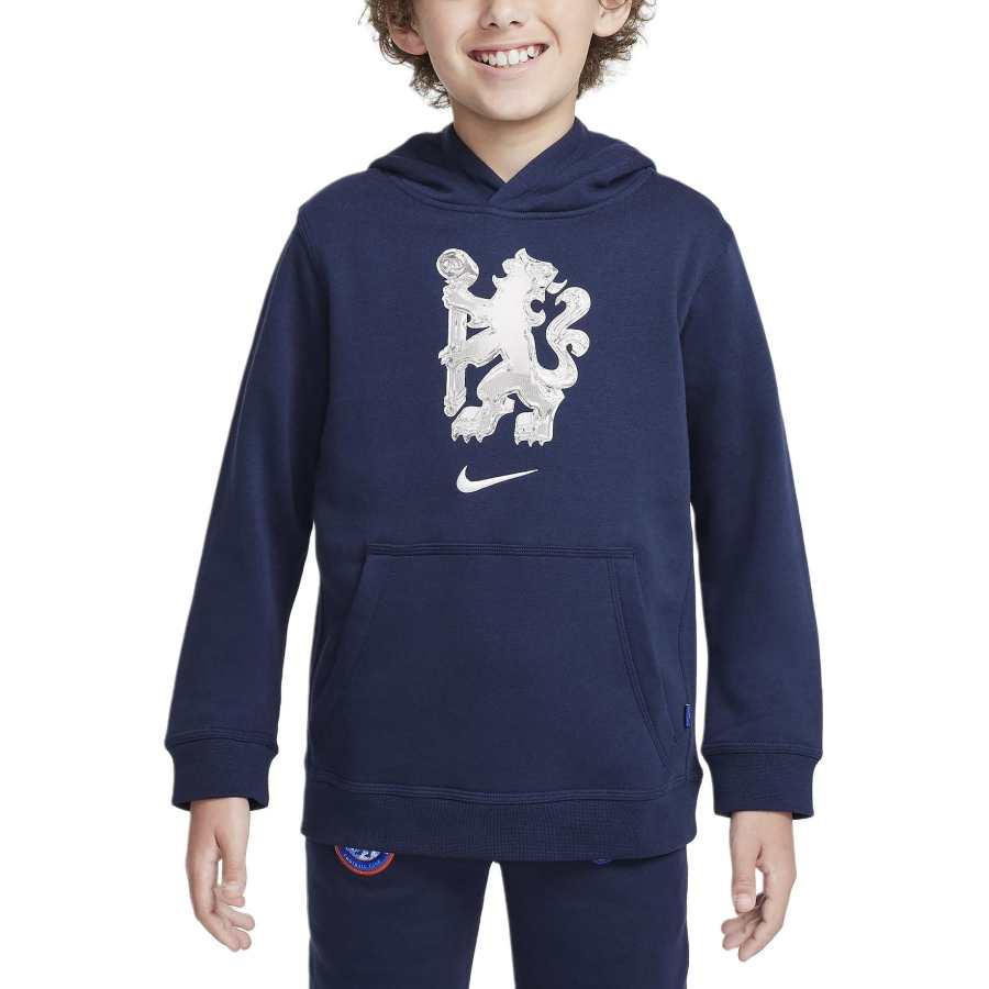 Nike Nike Sweatshirt Club Obsidian Color Teenagers