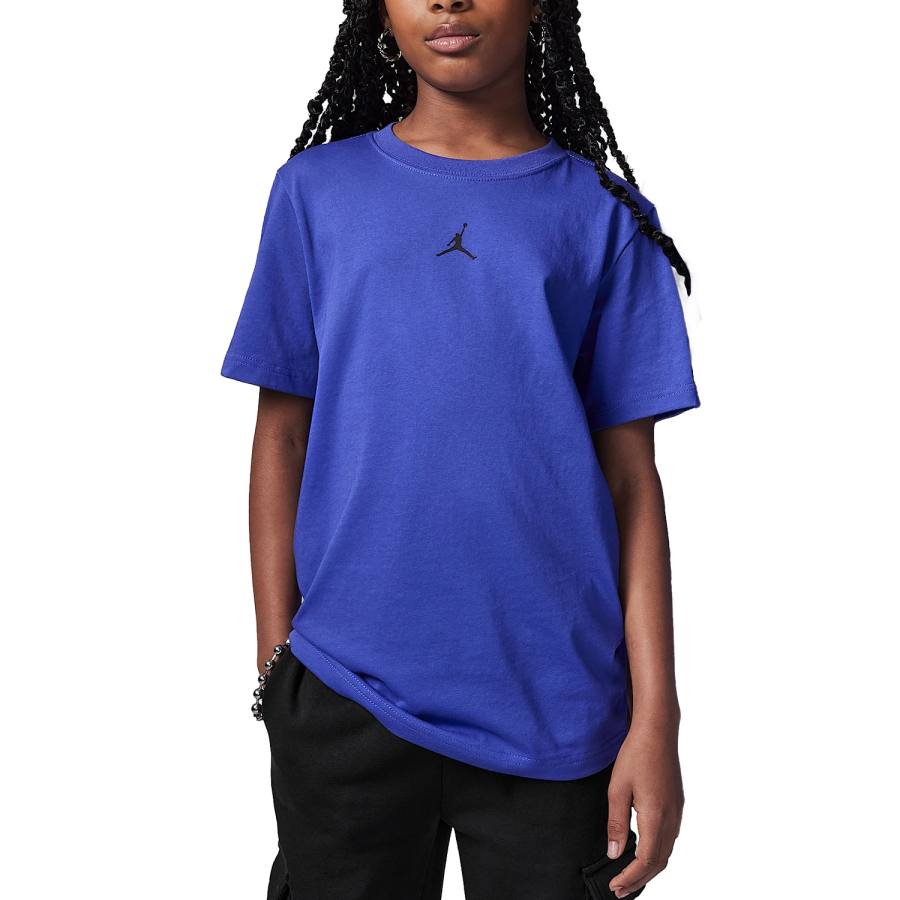 Jordan Jordan Dri FitSport T Shirt Purple Comet Teenagers
